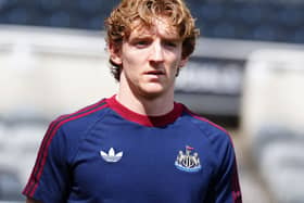 Newcastle's Anthony Gordon is attracting interest from Barcelona