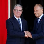 Sir Keir Starmer and Donald Tusk