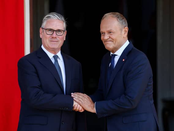 Sir Keir Starmer and Donald Tusk