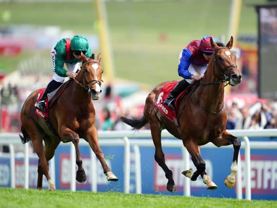 Calandagan, left, will return to Epsom next week