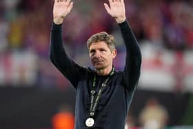 Crystal Palace manager Oliver Glasner after the UEFA Europa Conference League Final at the Red Bull Arena, Leipzig.