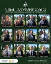 Royal Welsh Agricultural Society's Rural Leadership Programme participants for 2026/27