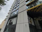 General view of the high-rise block of flats on Churchyard Row, Elephant and Castle, in south London, where a man, a woman and a child have died after a fall on Wednesday