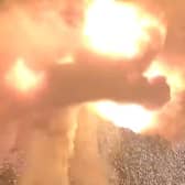 Blue Origin rocket explosion
