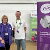 Volunteers Paul and Jo of Shropshire Mental Health Support