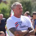 Raise The Colours leader Ryan Bridge was in Shrewsbury for the event. Pictures: Phil Blagg Photography