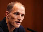 Thomas Tuchel during England's World Cup squad announcement
