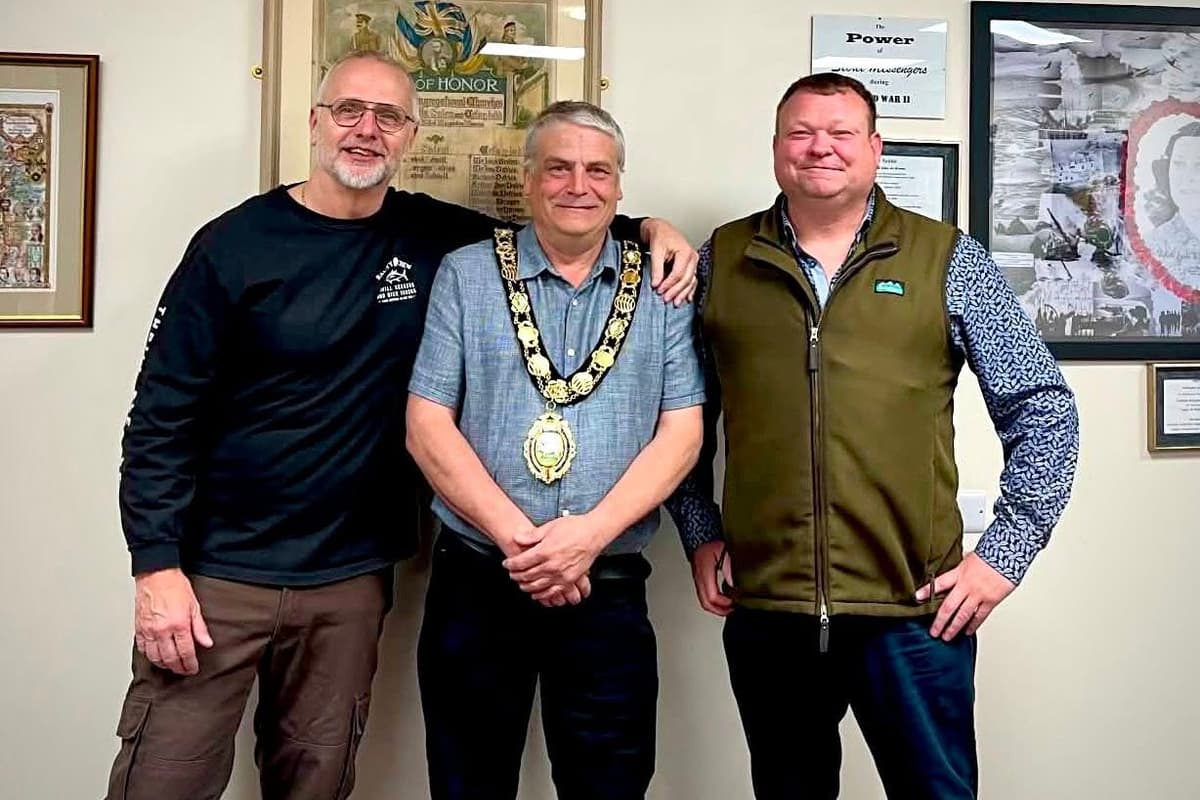 Familiar Builth Wells Mayoral team has ‘great ideas’ for the coming year