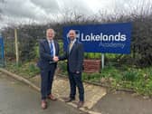 David O’Toole, CEO at The 3–18 Education Trust and Mark Hignet, Headteacher at Lakelands Academy