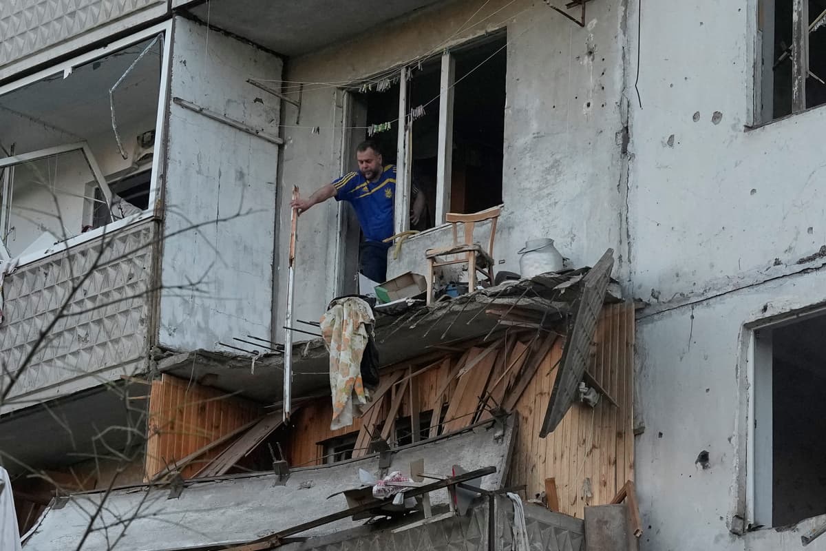 Russian attack on Ukraine capital kills at least three people