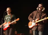 Belle and Sebastian perform at the Glastonbury Festival in 2004