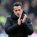 Fulham head coach Marco Silva applauds