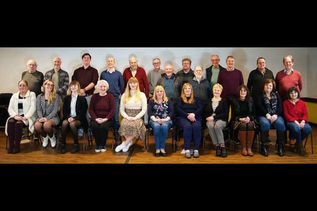 The cast of A Trio of Sullivan, presented by Tettenhall Operatic Society