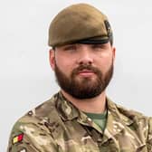 Lance Corporal James Freeman, 29, of the Royal Anglian Regiment,