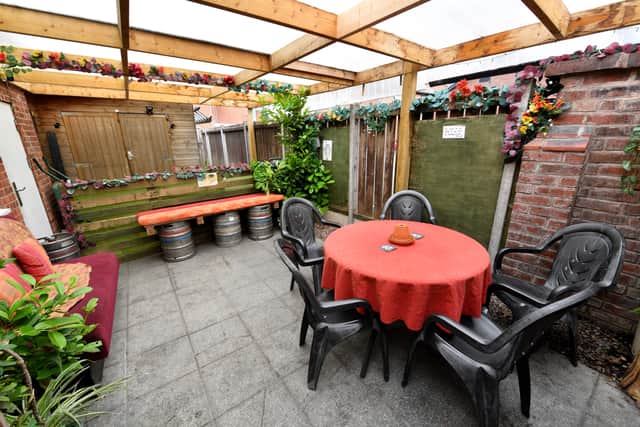 There are lots of nice and cosy areas for people to drink as well