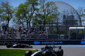 Kimi Antonelli and George Russell in Montreal