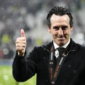 Aston Villa boss Unai Emery (Nick Potts/PA)