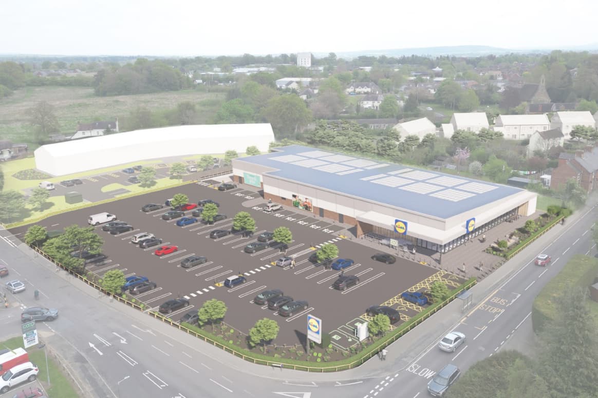 Here's what a new Lidl planned for Shrewsbury could look like