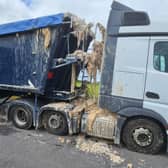 The incident closed the road for more than 24 hours