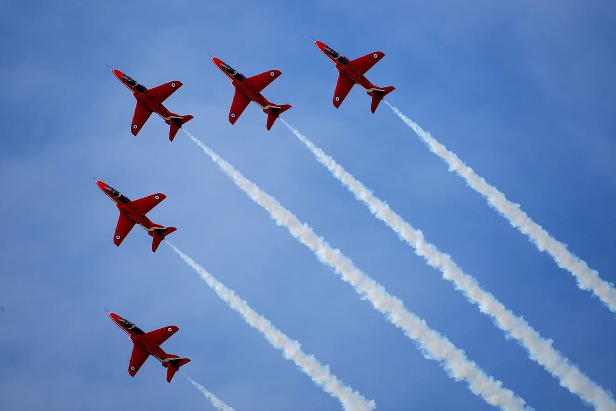 Red Arrows return to Shropshire and the Midlands this weekend – here’s ...