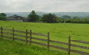 Powys County Council is looking to build 38 houses at this site near Fir House in Churchstoke.