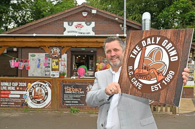 David Daly is the owner of the Daly Grind R.C. Cafe.