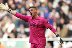 Wolves goalkeeper Sam Johnstone.