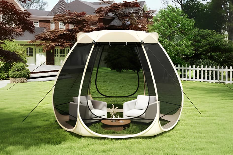 Gardeners are snapping up this £69 gazebo with bug-proof mesh walls (aff)