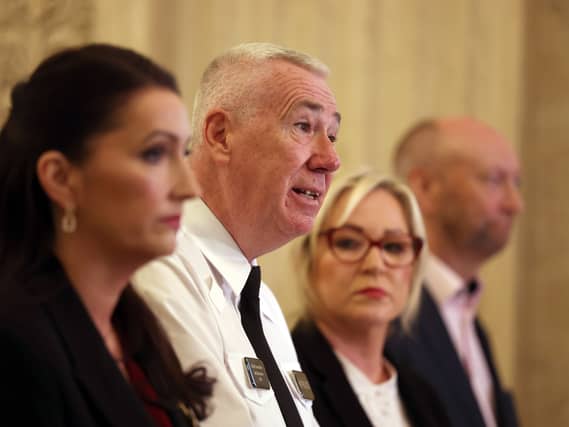 Stormont press conference