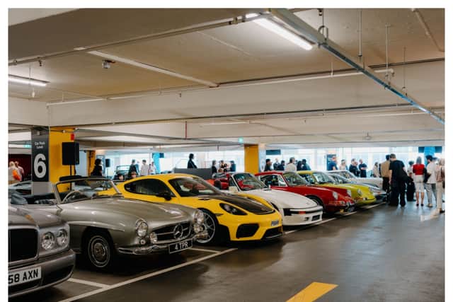Supercars will be taking over a car park in Birmingham this weekend for a one-day special event.