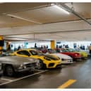 Supercars will be taking over a car park in Birmingham this weekend for a one-day special event.