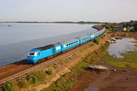 The Midland Pullman at Cockwood Harbour 