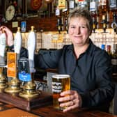 Andrea Acocks, assistant catering manager at the Railwayman's Arms in Bridgnorth
