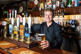 Andrea Acocks at the Railwayman in Bridgnorth