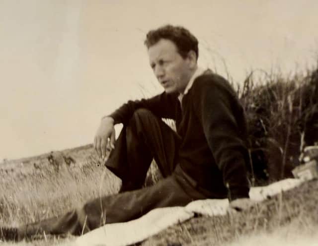 Bernard Gilbert as a younger man - he began dancing in the 1940s, aged 16, after he broke his leg playing rugby.