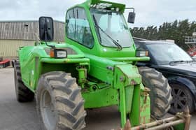 The 2012 Merlo 41.7 telehandler that sold for £18,000.
