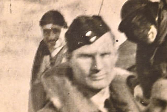 Colin Cole in his war days