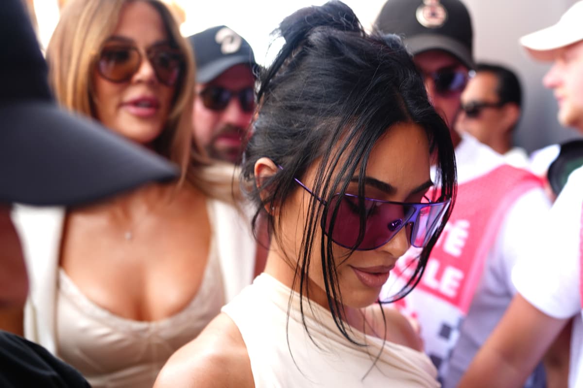 Kim Kardashian gives towel to F1 driver Kimi Antonelli after ‘stealing’ ...
