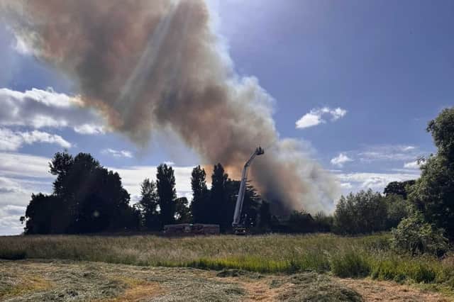 The fire at Edgeley House, Whitchurch