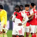 Eberechi Eze dejected following the UEFA Champions League final