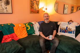 Rob Warner, who designed football shirts, including Italy's iconic 2006 World Cup winning kit.