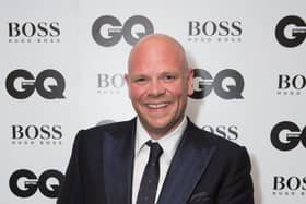 Tom Kerridge smiling while posing for photos at a GQ event