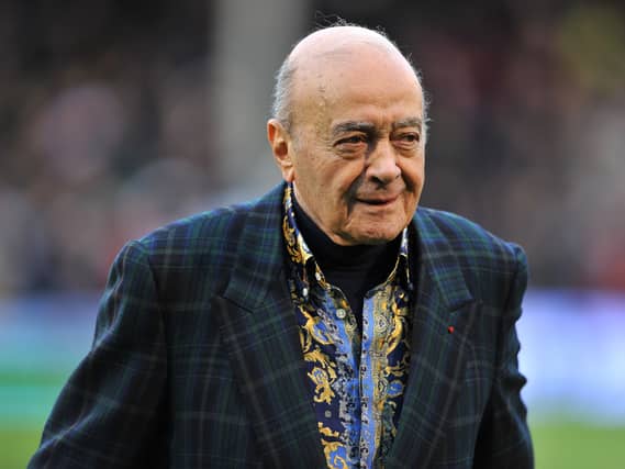 Mohamed Al Fayed at Fulham