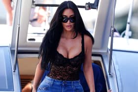 Kim Kardashian arrives in Monaco for qualifying