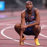 Matthew Hudson-Smith from Great Britain reacts after finishing fourth in heat 2 of the Men’s 400 Metres on day two of the 2025 World Athletics Championships