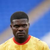 Ghana’s Thomas Partey in action