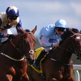 Convergent (left) winning at Newbury