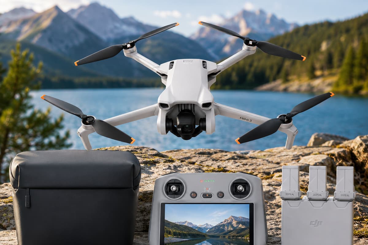 The £500 DJI Mini 3 Fly More Combo has dropped to £359 in Early Prime Day ...