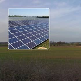 A solar farm is proposed for land east of Willmoor Lane