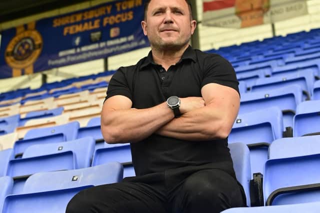 Shrewsbury Town Women manager Dean Craven